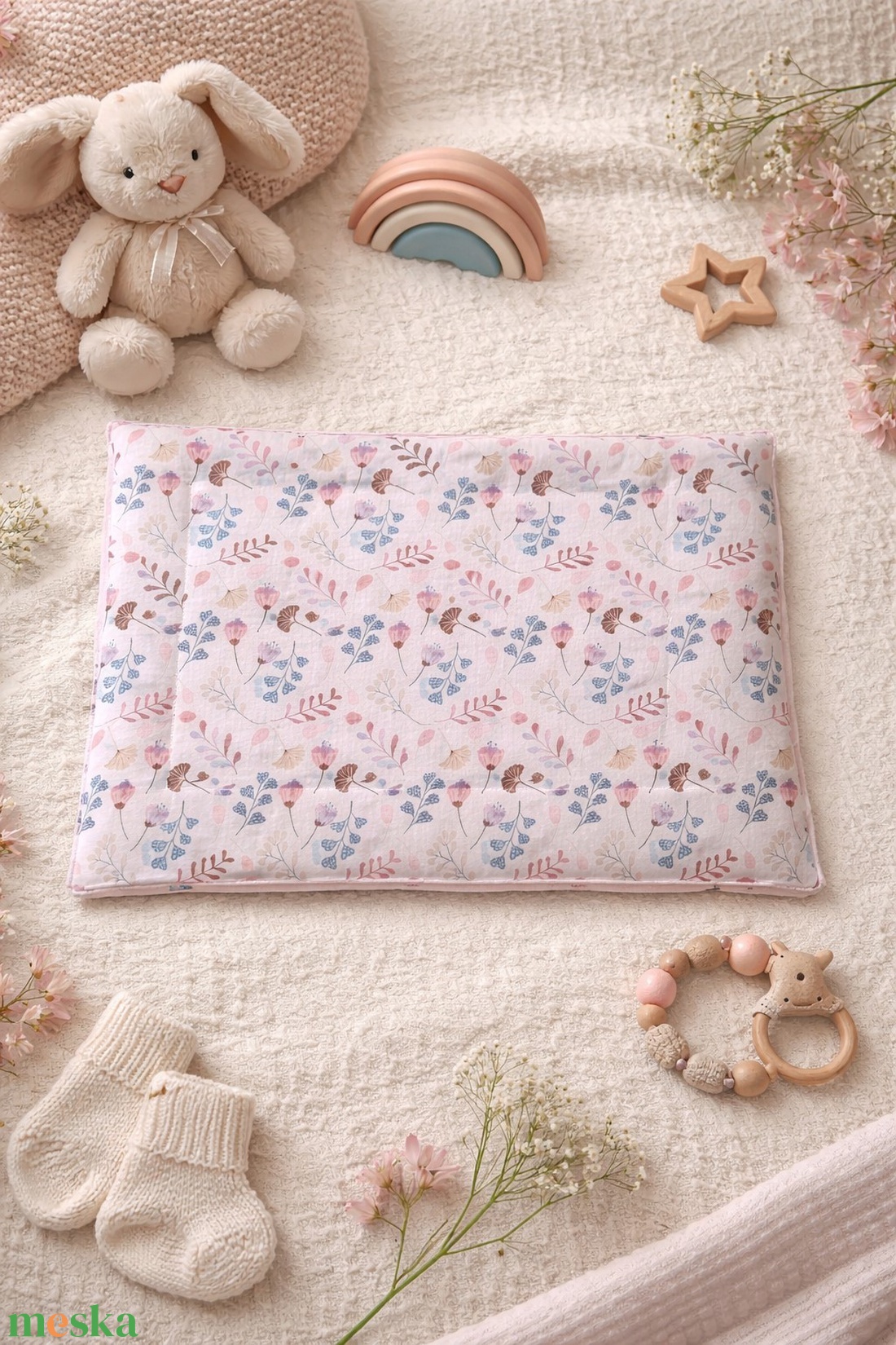 Babapárna - Virágok - baba - mama - baba ágynemű - babatakaró, gyerek pléd - Meska.hu