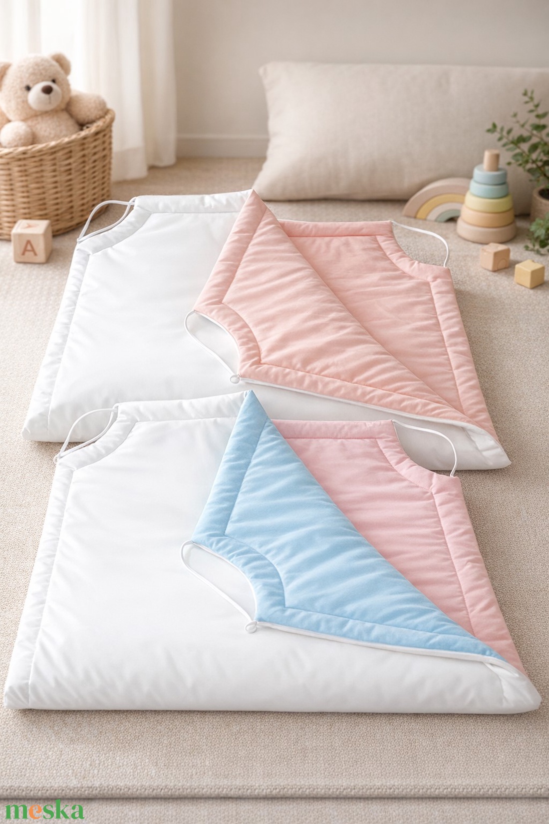 Vízhatlan óvodai fektetőlepedő/derékalj - játék & sport - ovis felszerelés - ovis lepedő - Meska.hu