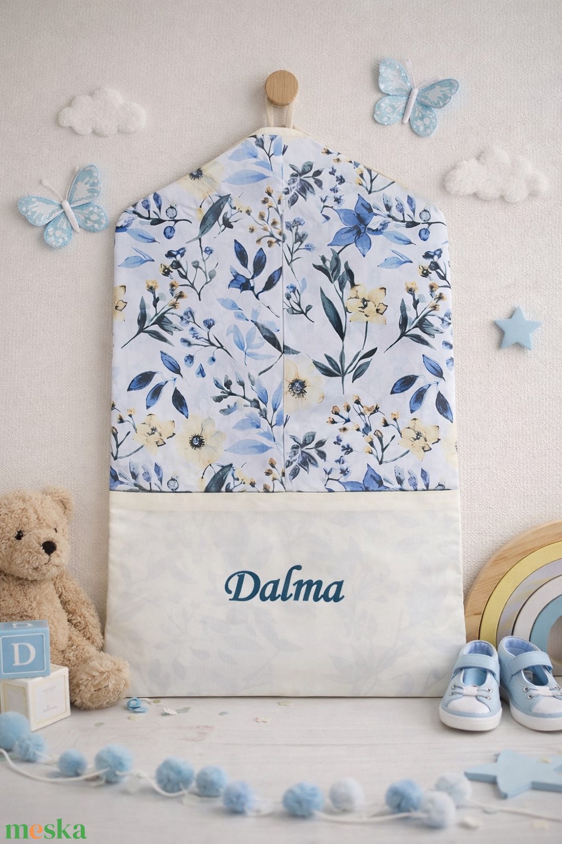 Ovis vállfás zsák - Tavaszi szellő - játék & sport - ovis felszerelés - ovis szett - Meska.hu