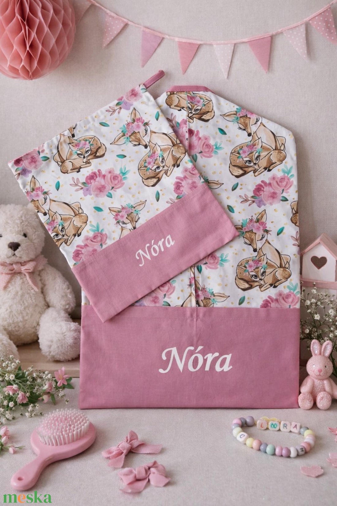 Ovis szett 2 részes - Őzikeálom - játék & sport - ovis felszerelés - ovis szett - Meska.hu