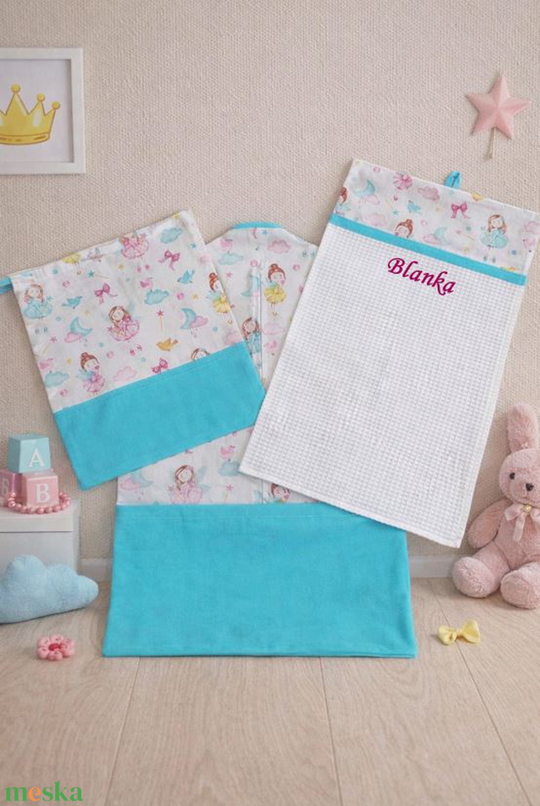 Ovis szett 3 részes - Tündérország - játék & sport - ovis felszerelés - ovis szett - Meska.hu