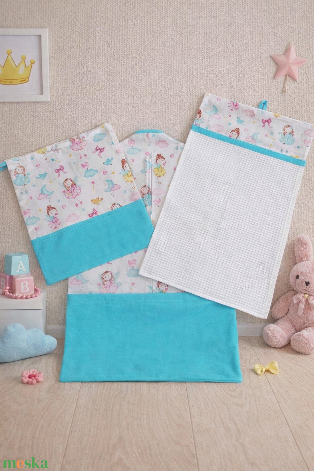 Ovis szett 3 részes - Tündérország - játék & sport - ovis felszerelés - ovis szett - Meska.hu