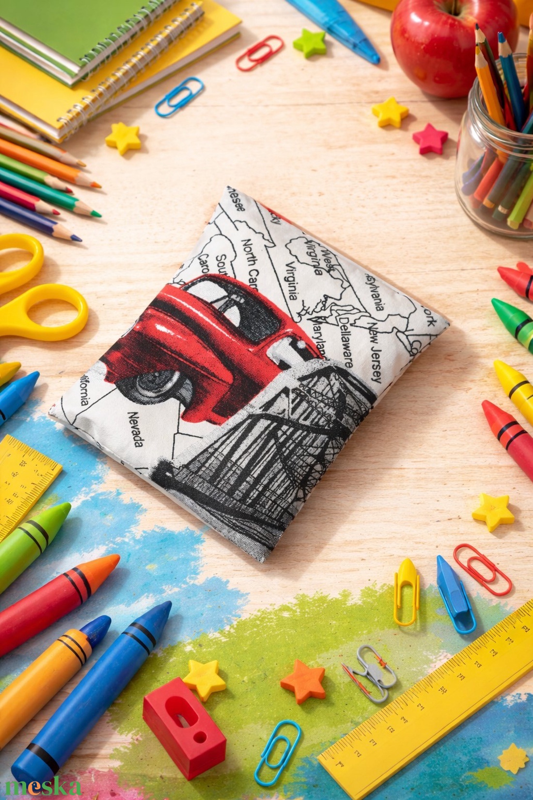 Babzsák - Amerikai kaland - játék & sport - ovis felszerelés - tisztasági csomag - Meska.hu