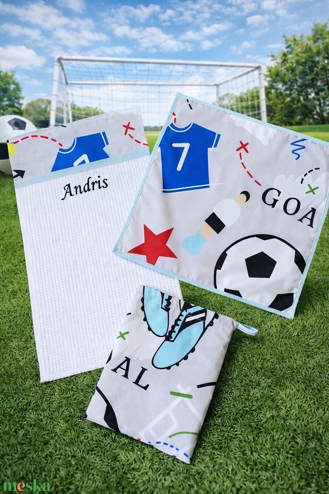Iskolai tisztasági csomag - Gólkirály - játék & sport - ovis felszerelés - tisztasági csomag - Meska.hu