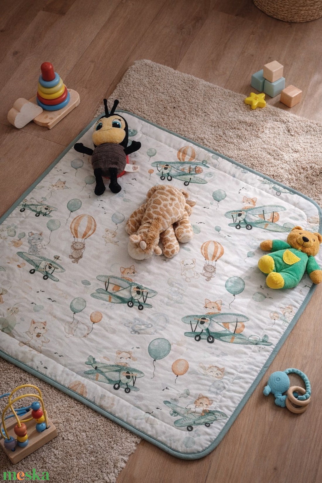 ,,ZOLICA Pólya 3 in 1 - Repülő álom - baba - mama - baba ágynemű - pólya - Meska.hu