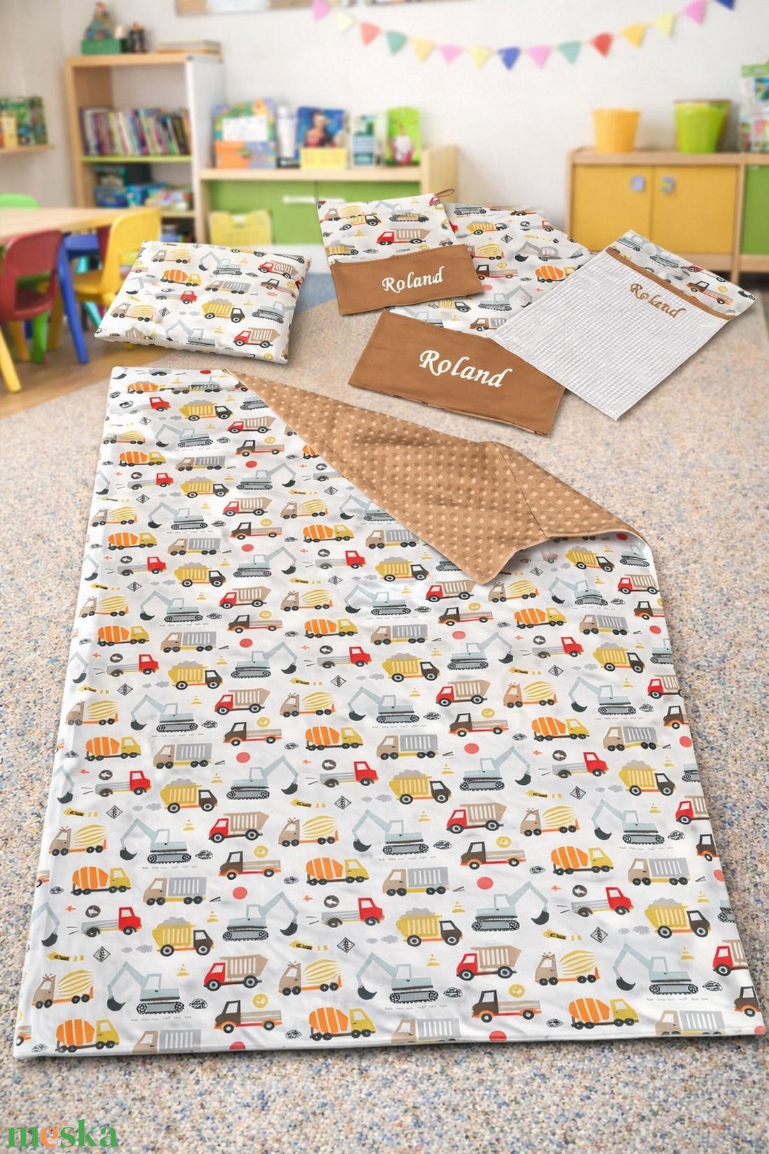 Ovis szett 5 részes - Építkezős álmok - játék & sport - ovis felszerelés - ovis szett - Meska.hu