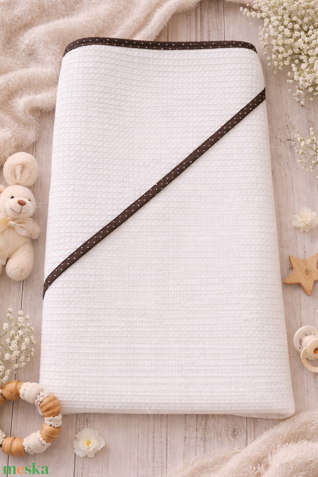 Baba / gyermek fürdőlepedő PRÉMIUM - baba - mama - pelenkázó, babafürdető kellékek - baba törölköző - Meska.hu