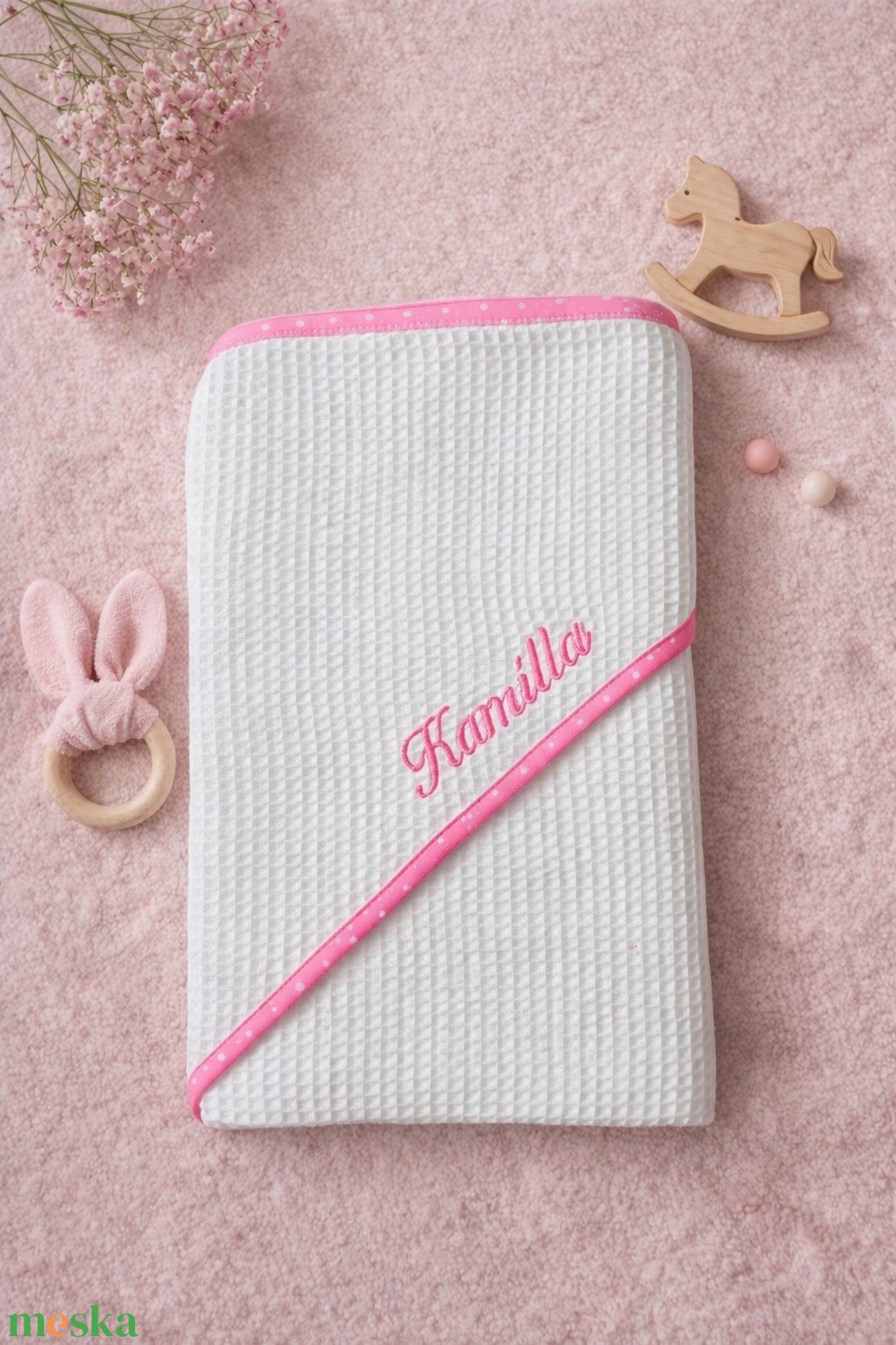 Baba / gyermek fürdőlepedő PRÉMIUM - baba - mama - pelenkázó, babafürdető kellékek - baba törölköző - Meska.hu