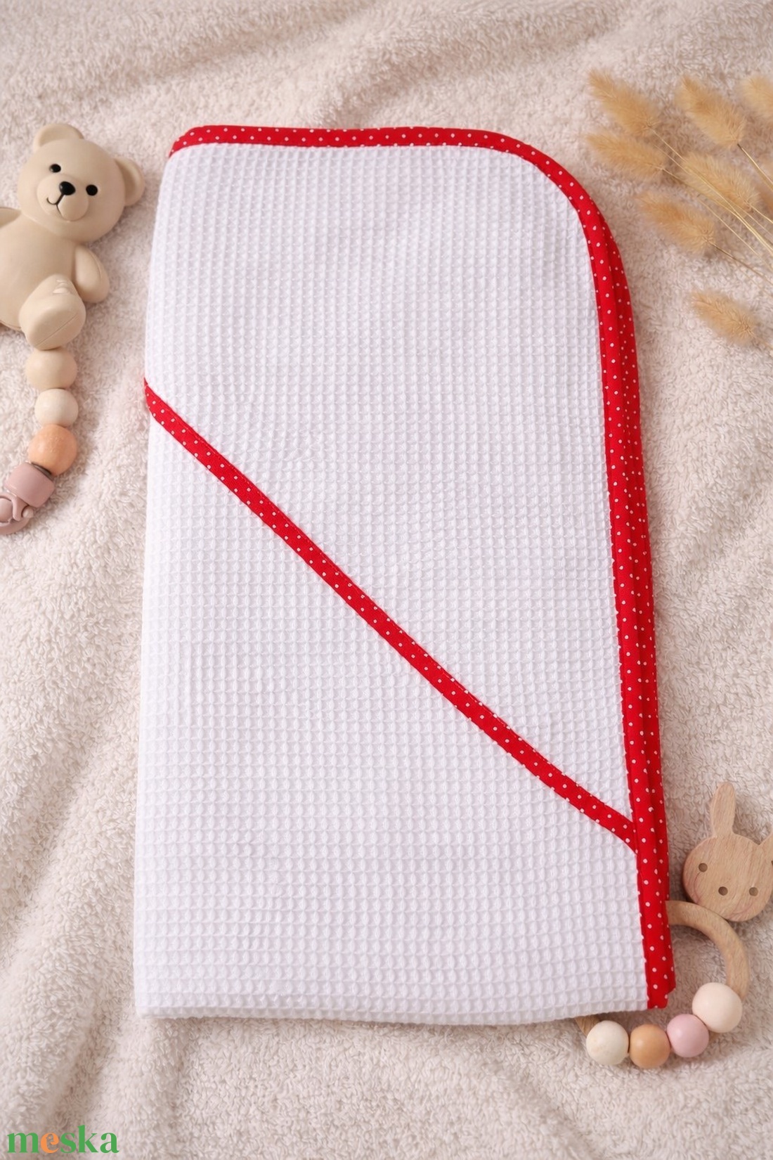 Baba / gyermek fürdőlepedő PRÉMIUM - baba - mama - pelenkázó, babafürdető kellékek - baba törölköző - Meska.hu