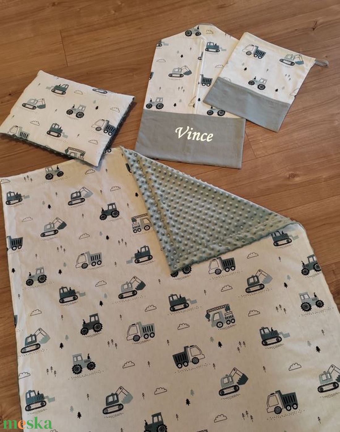 Ovis szett 4 részes - Zsálya építők - játék & sport - ovis felszerelés - ovis szett - Meska.hu