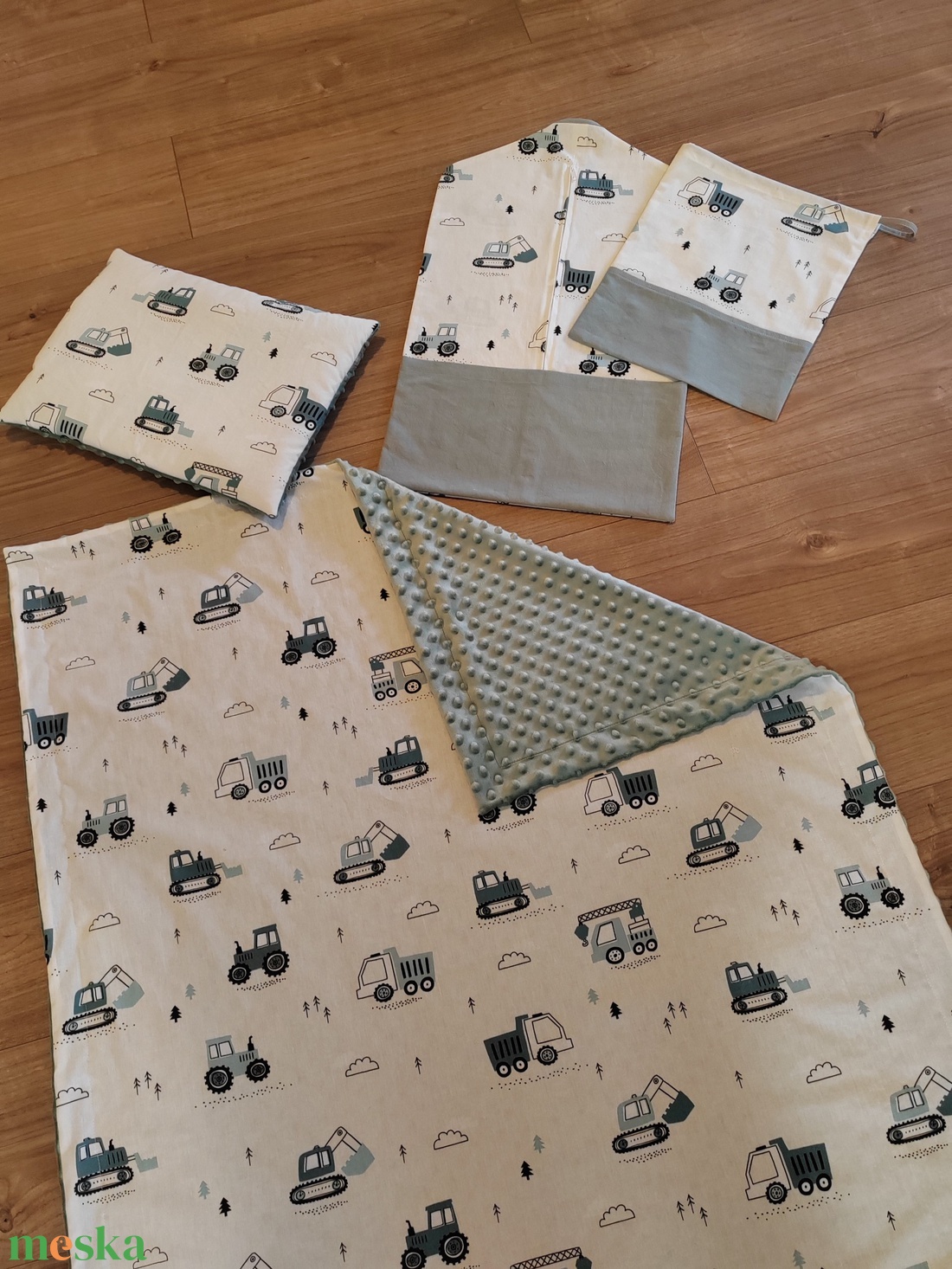 Ovis szett 4 részes - Zsálya építők - játék & sport - ovis felszerelés - ovis szett - Meska.hu