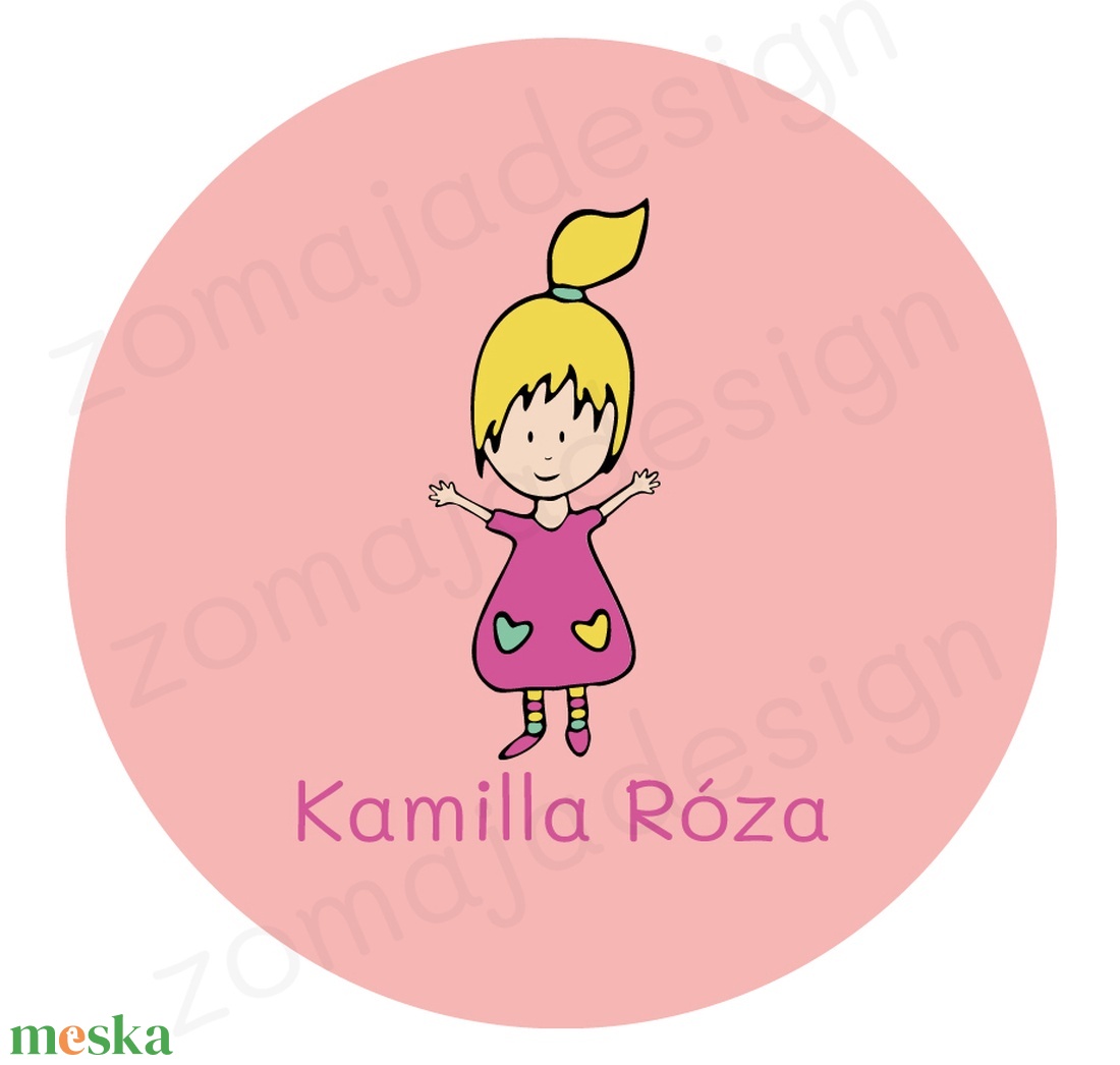 Névre szóló egyedi mágnes, saját fényképből - otthon & életmód - konyhafelszerelés, tálalás - konyhai dekoráció - hűtőmágnes - Meska.hu