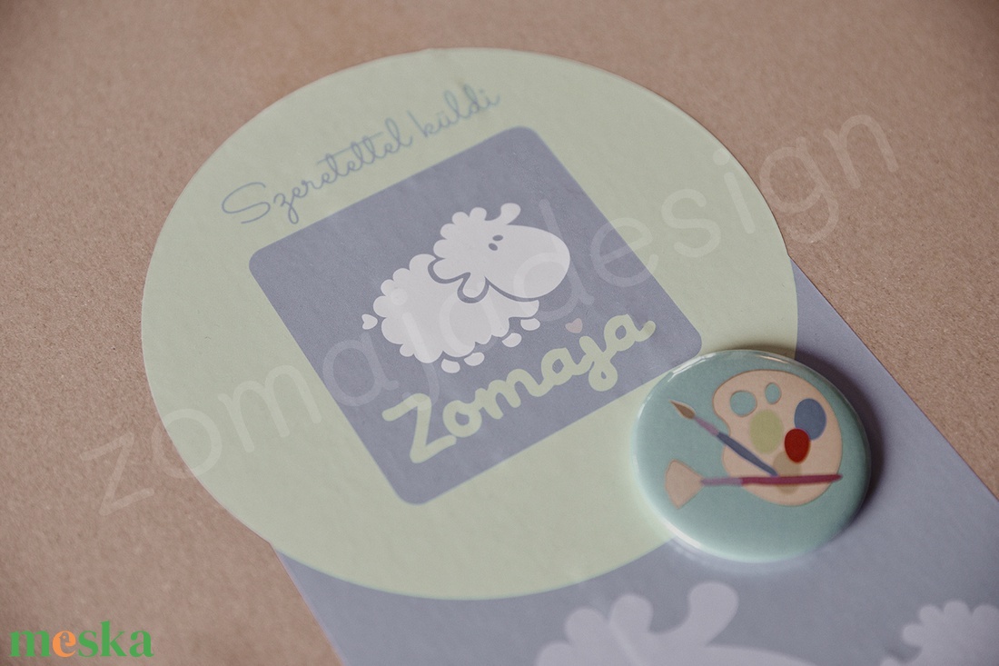 Névre szóló egyedi mágnes, saját fényképből - otthon & életmód - konyhafelszerelés, tálalás - konyhai dekoráció - hűtőmágnes - Meska.hu