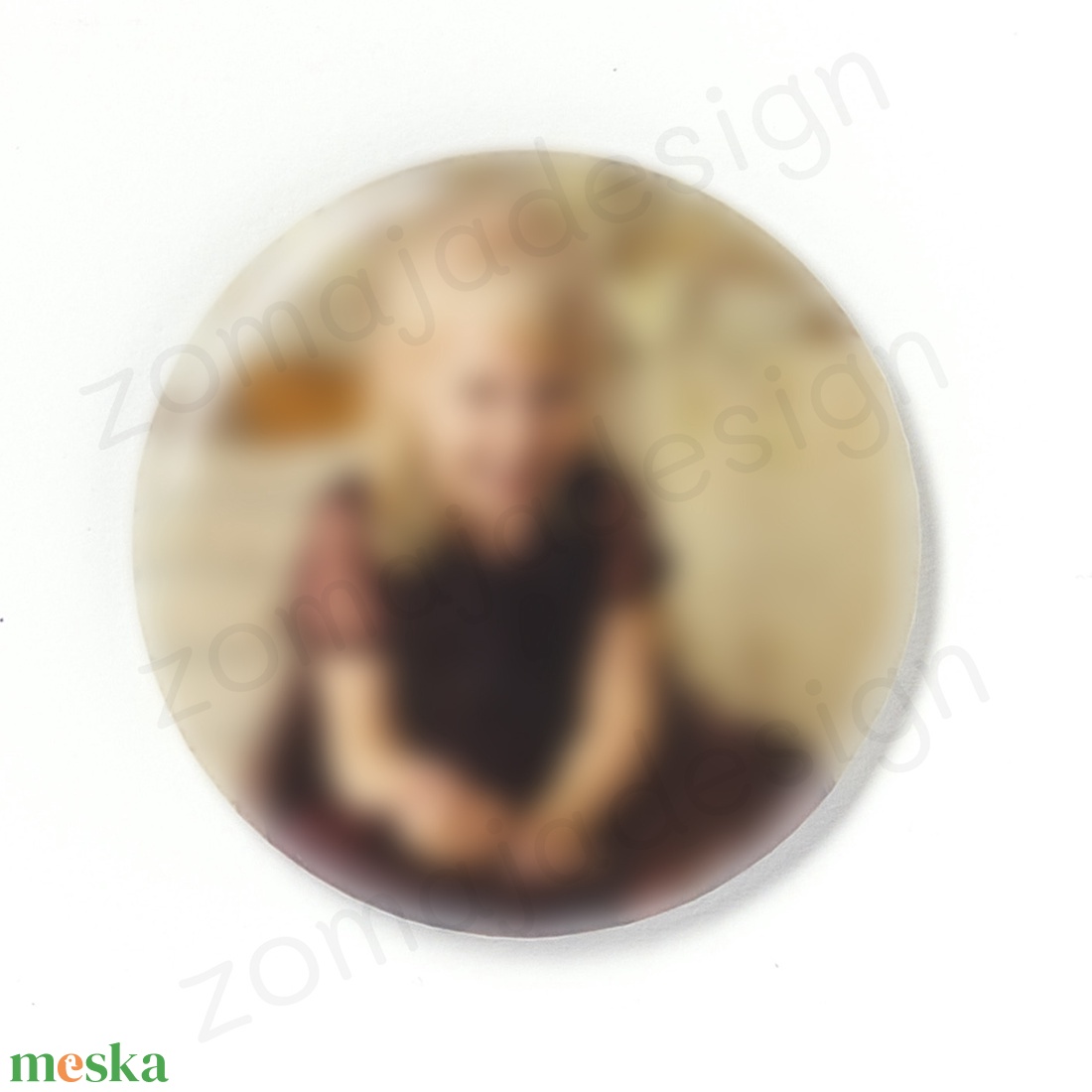 Névre szóló egyedi mágnes, saját fényképből - otthon & életmód - konyhafelszerelés, tálalás - konyhai dekoráció - hűtőmágnes - Meska.hu