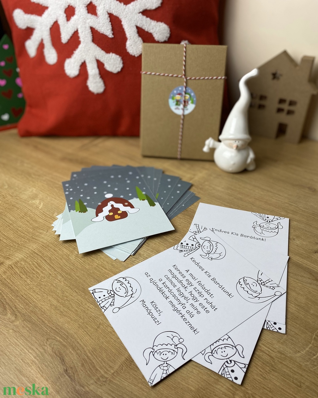 Manólevelek adventi kártyacsomag gyerekeknek - karácsony - adventi díszek - adventi naptár - Meska.hu Manólevelek adventi kártyacsomag gyerekeknek - karácsony - adventi díszek - adventi naptár - Meska.hu