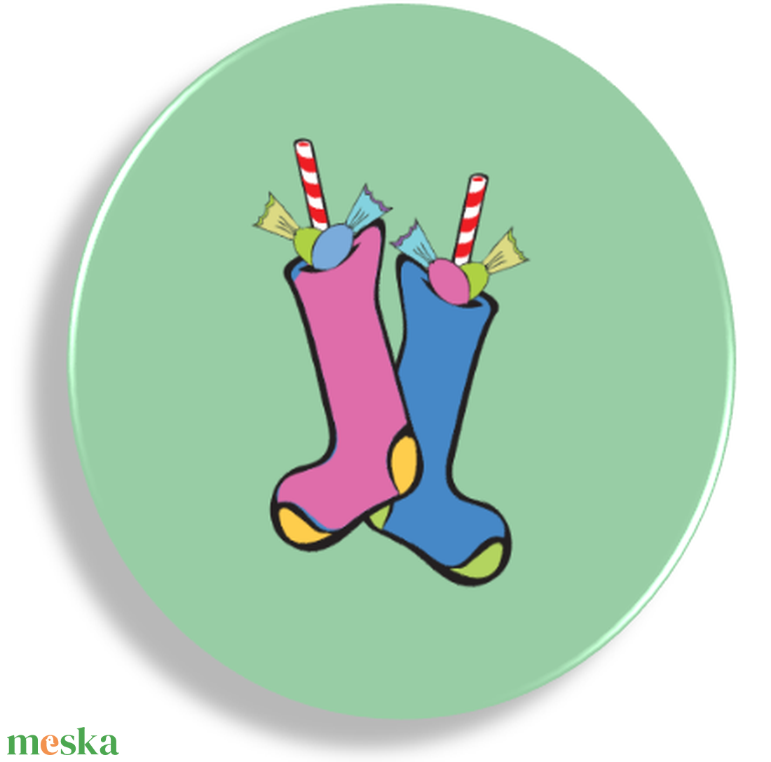 Adventi édesség mágnes - otthon & életmód - konyhafelszerelés, tálalás - konyhai dekoráció - hűtőmágnes - Meska.hu