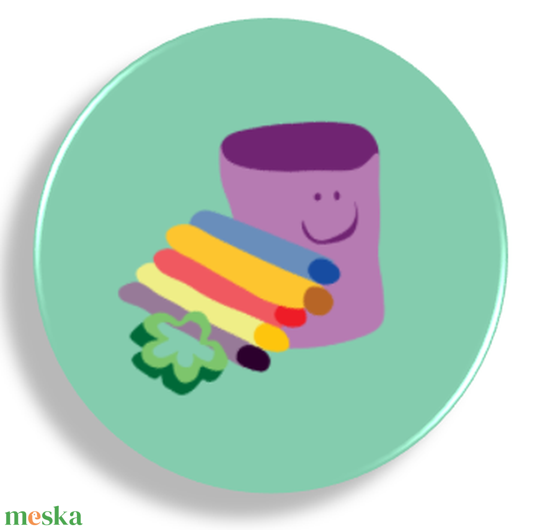 Gyurmázás, kézművesség mágnes - otthon & életmód - konyhafelszerelés, tálalás - konyhai dekoráció - hűtőmágnes - Meska.hu