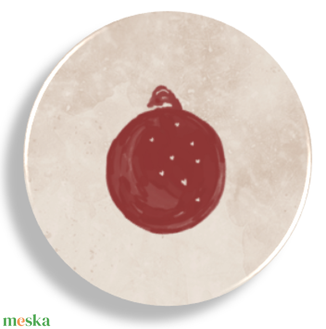 Karácsonyi dísz, díszítés mágnes - karácsony - adventi díszek - adventi naptár - Meska.hu