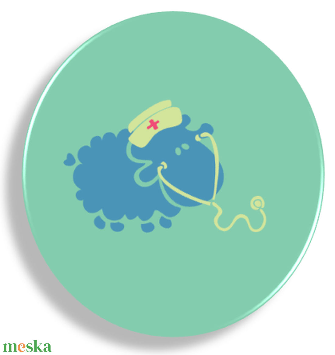 Orvos, doktor, vizsgálat mágnes - játék & sport - készségfejlesztő és logikai játék - oktató játékok - Meska.hu