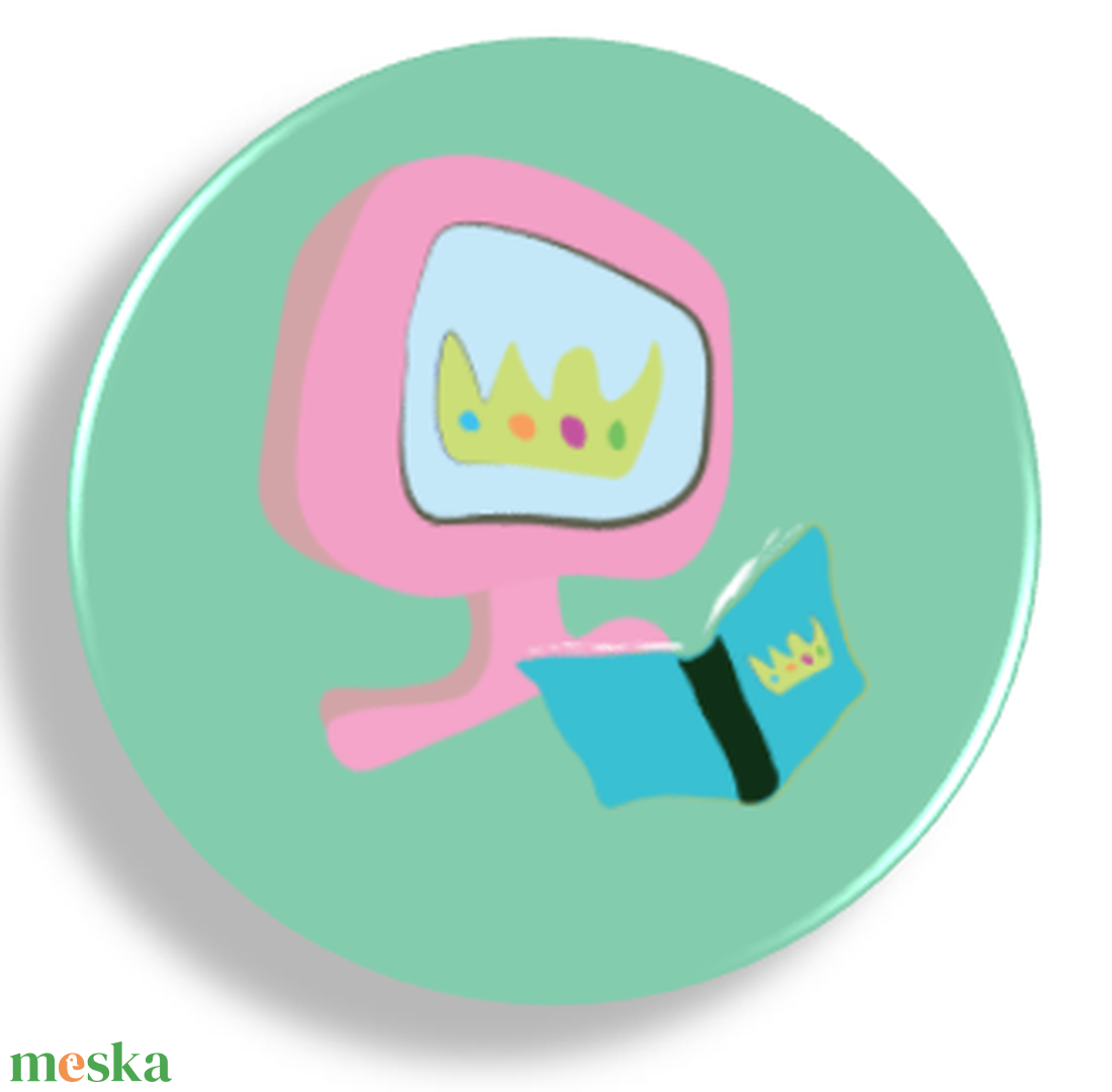 Meseolvasás, mese, mozi mágnes - játék & sport - készségfejlesztő és logikai játék - oktató játékok - Meska.hu