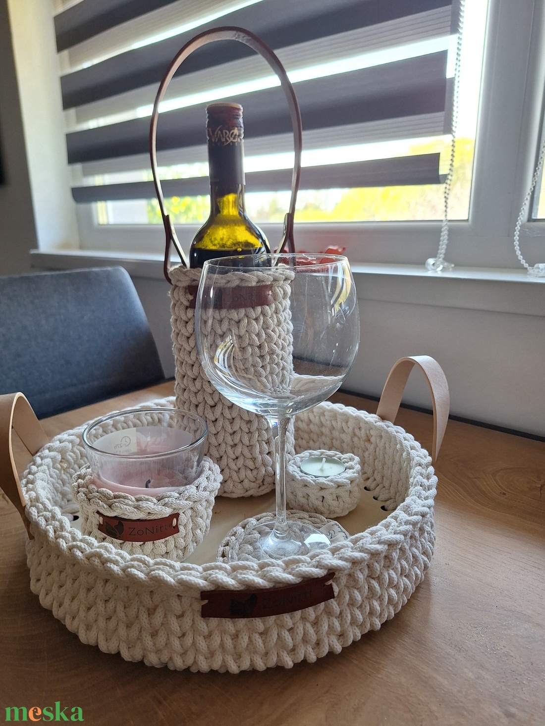 Bortartó - otthon & életmód - dekoráció - asztal és polc dekoráció - dekorációs tál, tartó - Meska.hu