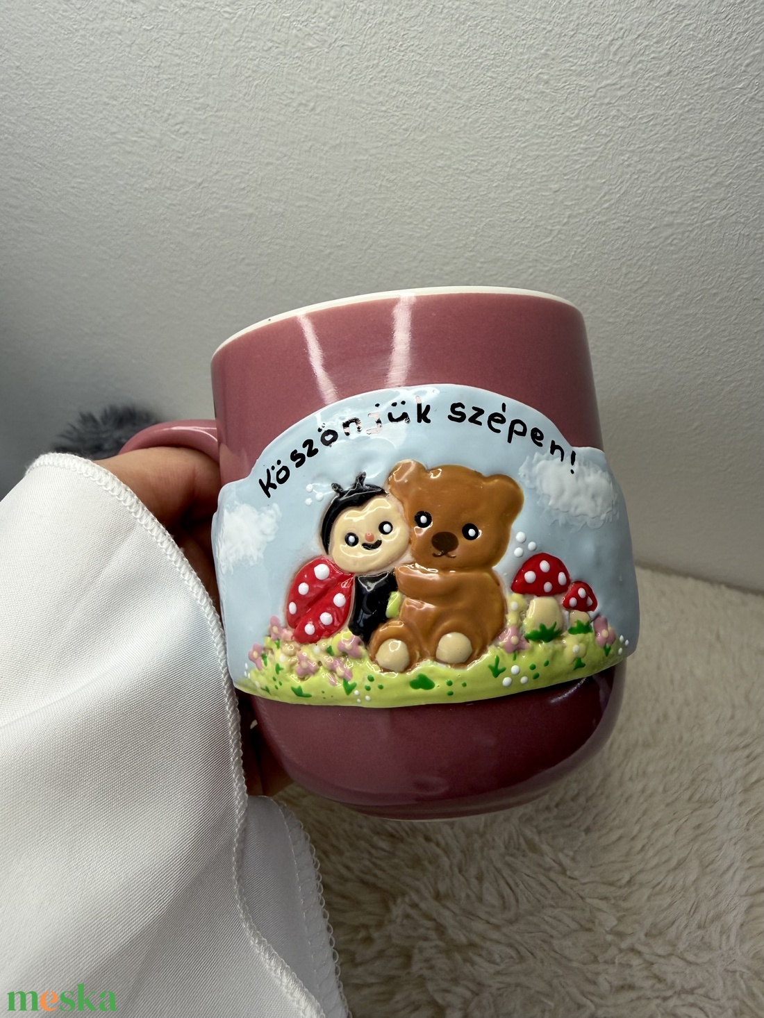 Ovis, bölcsis búcsúztató bögre, kérhető csoportnévvel, óvónéni névvel - otthon & életmód - konyhafelszerelés, tálalás - tálalás - bögre & csésze - Meska.hu