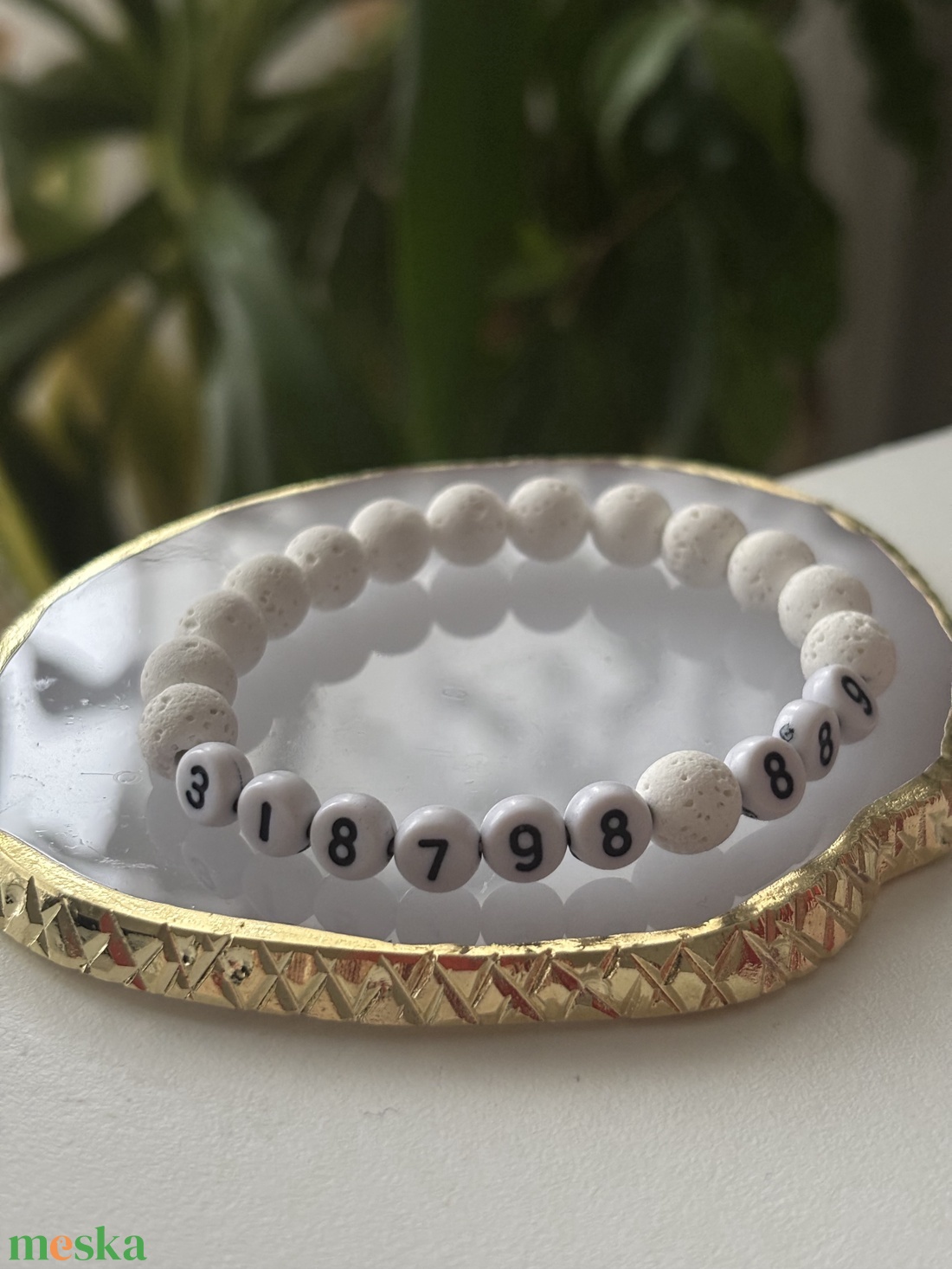 BŐSÉG - Grabovoj számos karkötő  az energia finom útmutatója - ékszer - karkötő - ásványkarkötő - Meska.hu