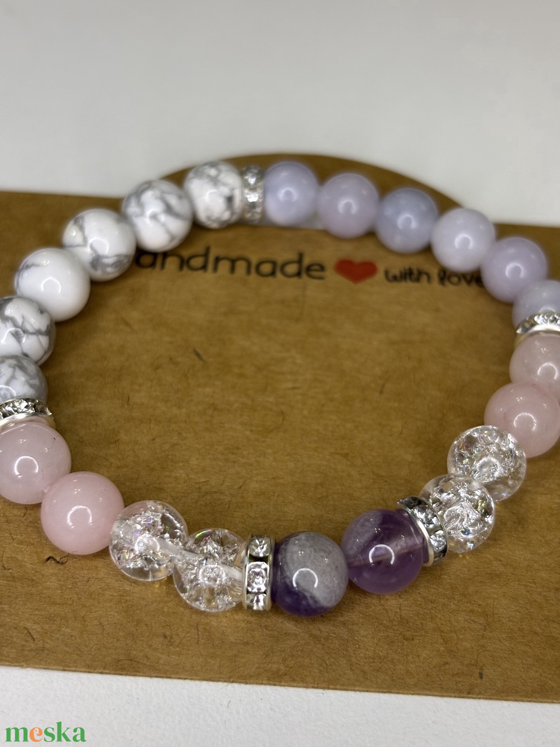 Magas vérnyomás elleni karkötő - ékszer - karkötő - ásványkarkötő - Meska.hu