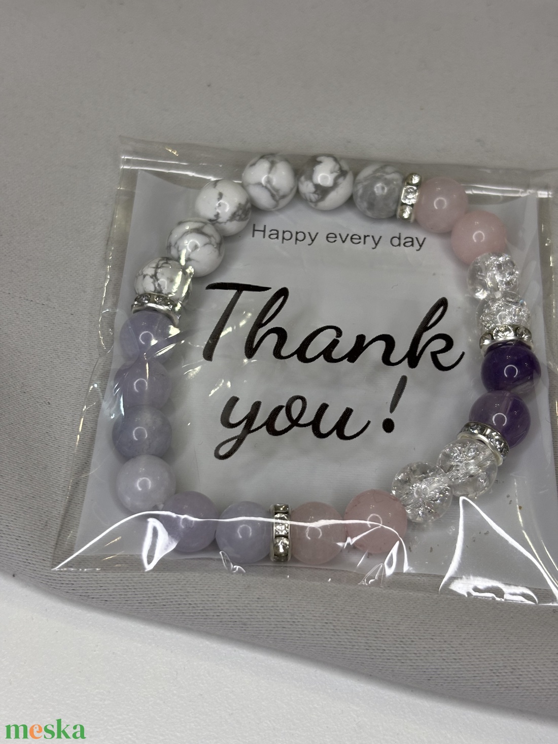 Magas vérnyomás elleni karkötő - ékszer - karkötő - ásványkarkötő - Meska.hu