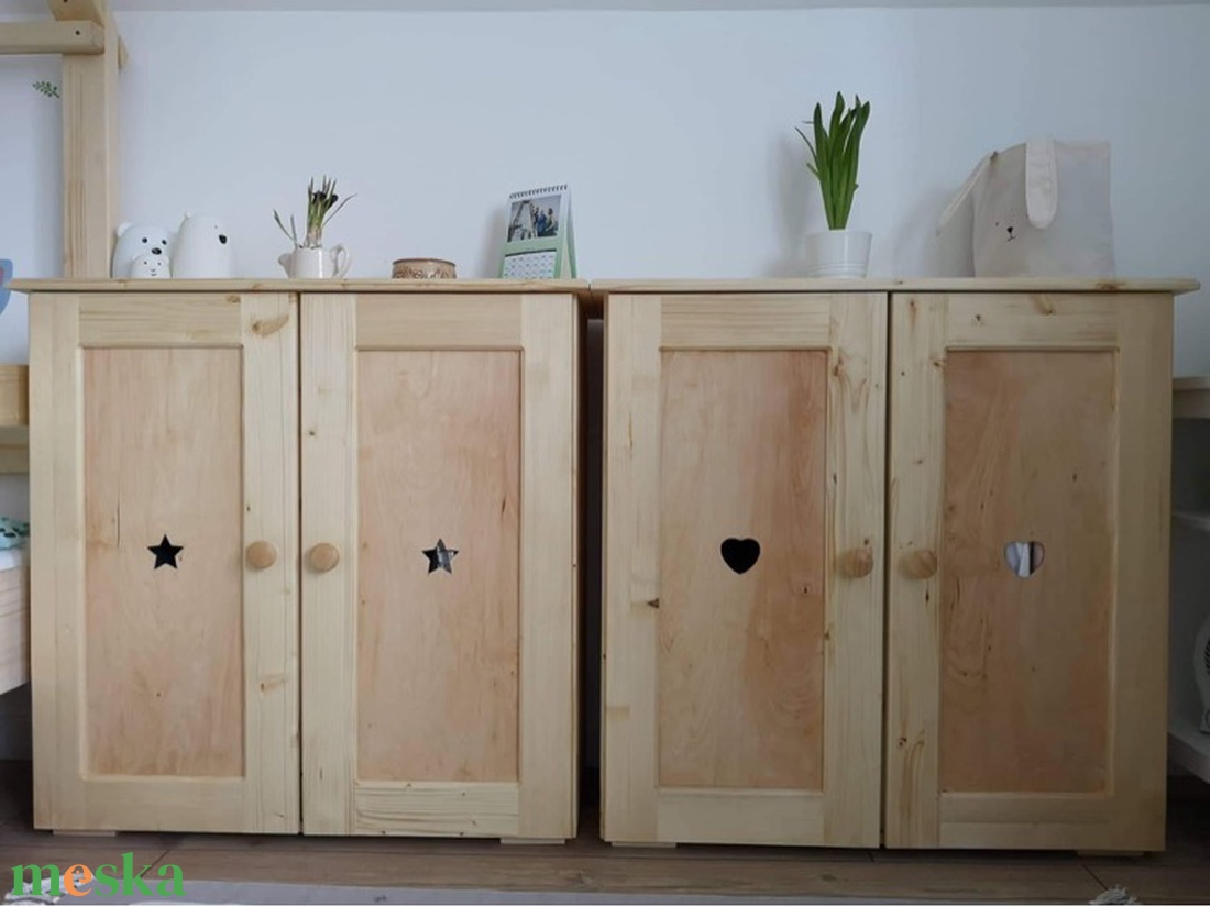 Gyerek szekrény fából  - otthon & lakás - bútor - szekrény - Meska.hu