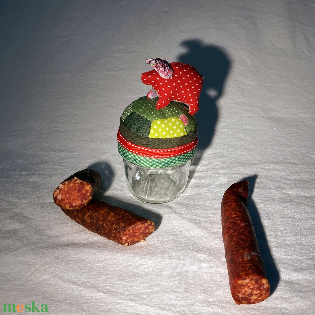 VörösMalac - otthon & életmód - dekoráció - asztal és polc dekoráció - díszüveg - Meska.hu