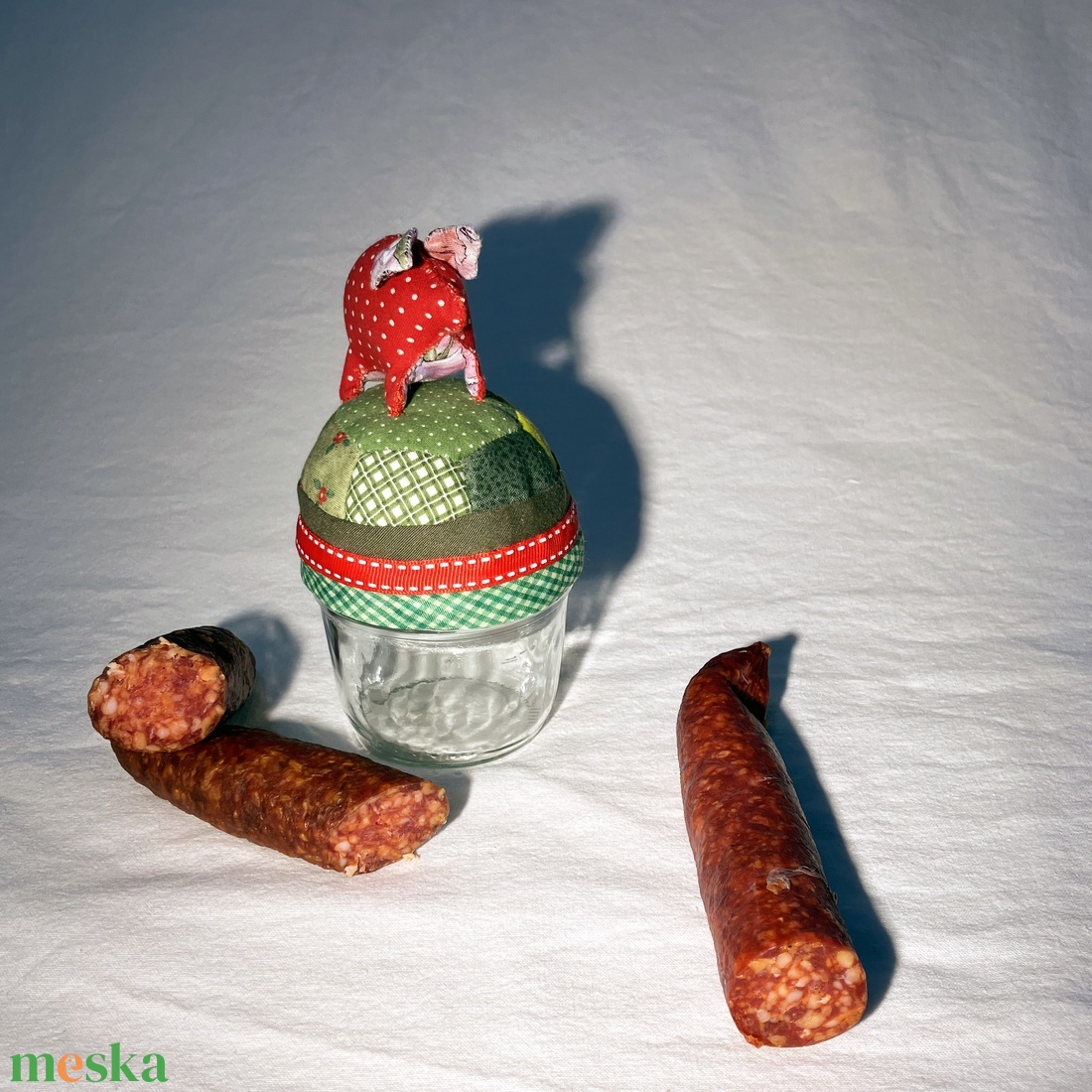 VörösMalac - otthon & életmód - dekoráció - asztal és polc dekoráció - díszüveg - Meska.hu