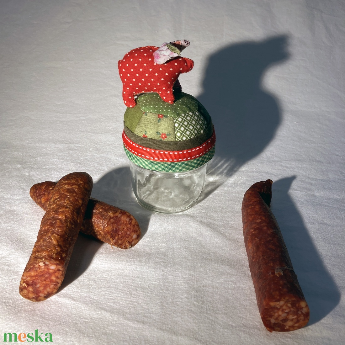 VörösMalac - otthon & életmód - dekoráció - asztal és polc dekoráció - díszüveg - Meska.hu