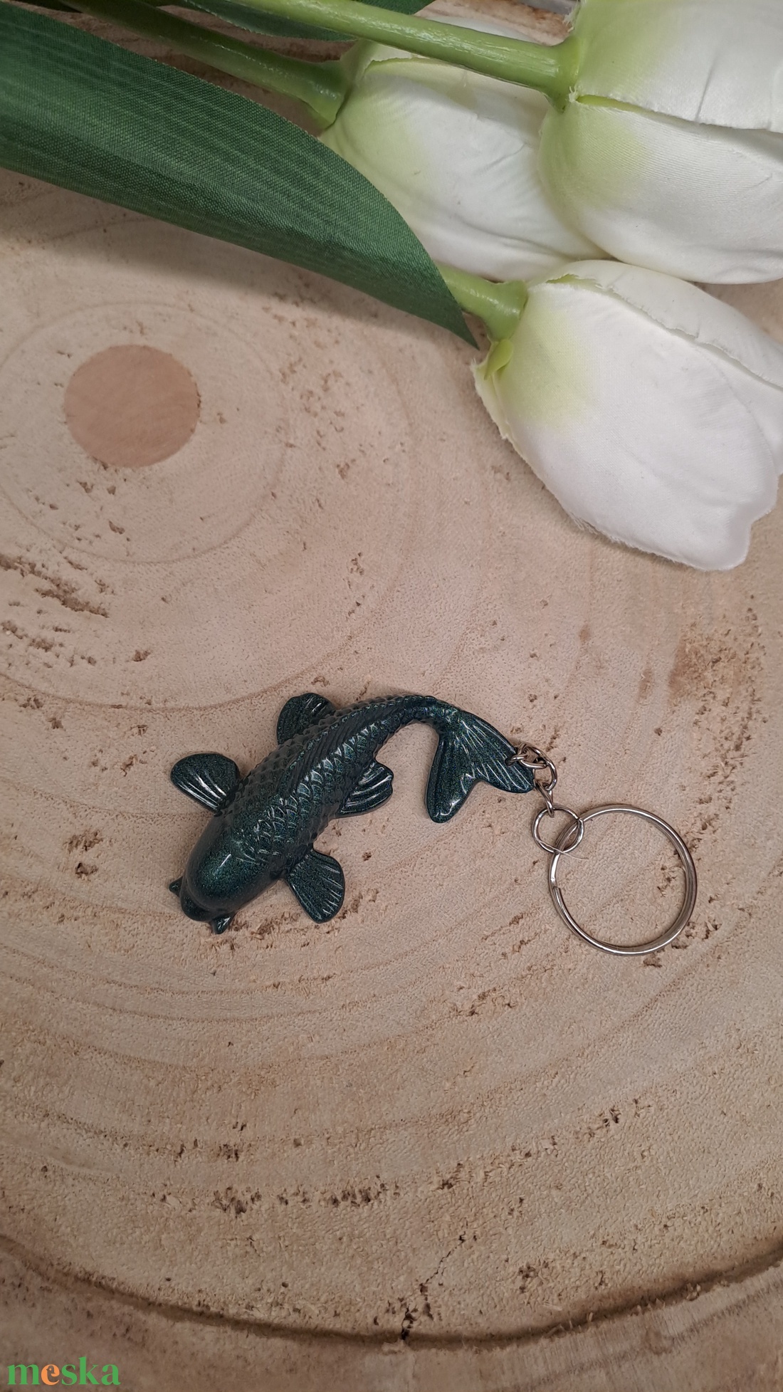 Epoxy ponty kulcstartó - táska & tok - kulcstartó & táskadísz - kulcstartó - Meska.hu