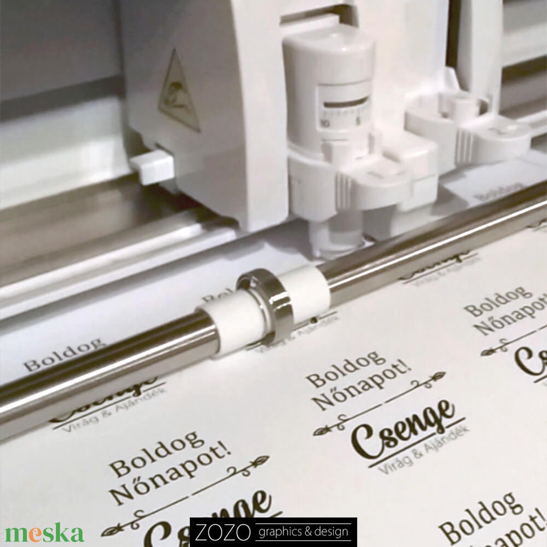 Egyedi matrica öntapadós termékcímke tervezés készítés nyomtatás vágás - grafika logo termékcímke dekormatrica - otthon & lakás - papír írószer - matrica, matrica csomag - Meska.hu
