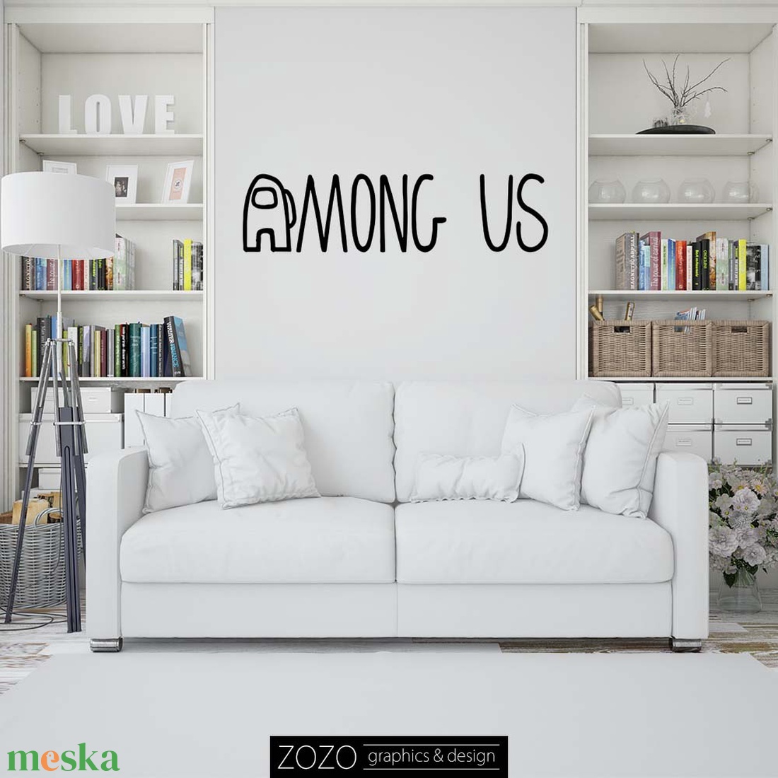 Among Us felirat falmatrica - gamer fali dekoráció - otthon & életmód - dekoráció - fali és függő dekoráció - falmatrica & tapéta - Meska.hu Among Us felirat falmatrica - gamer fali dekoráció - otthon & életmód - dekoráció - fali és függő dekoráció - falmatrica & tapéta - Meska.hu