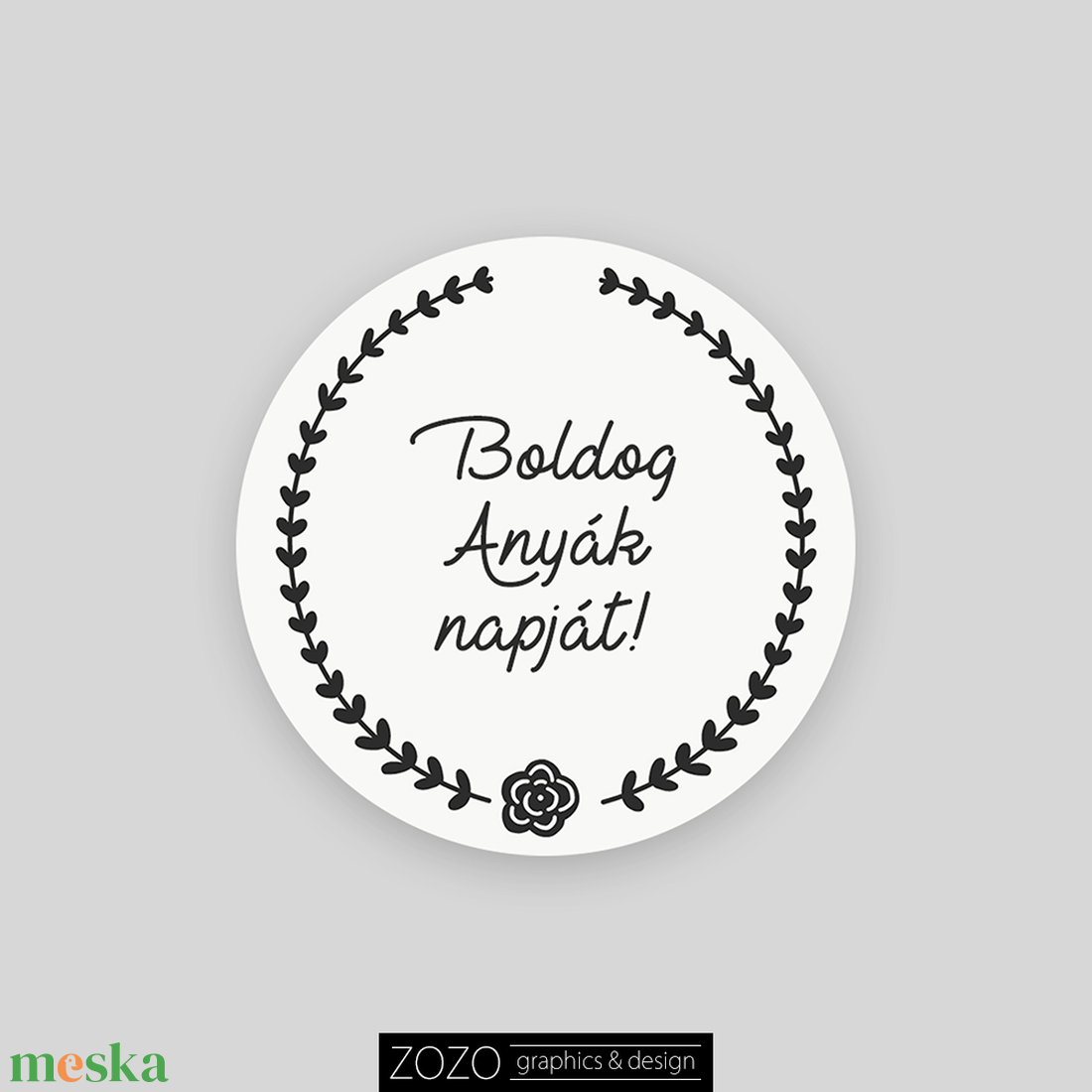 Matrica csomag kérhető egyedi szöveggel felirattal is 15-40 db Anyák napi virágos öntapadós címke - Boldog Anyák napját - otthon & életmód - papír, írószer - matrica, matrica csomag - Meska.hu