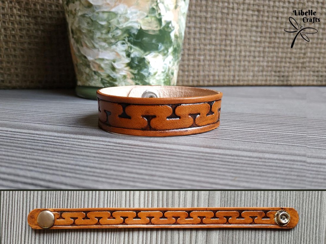 Hullámos sormintás karpánt - ékszer - karkötő - Meska.hu