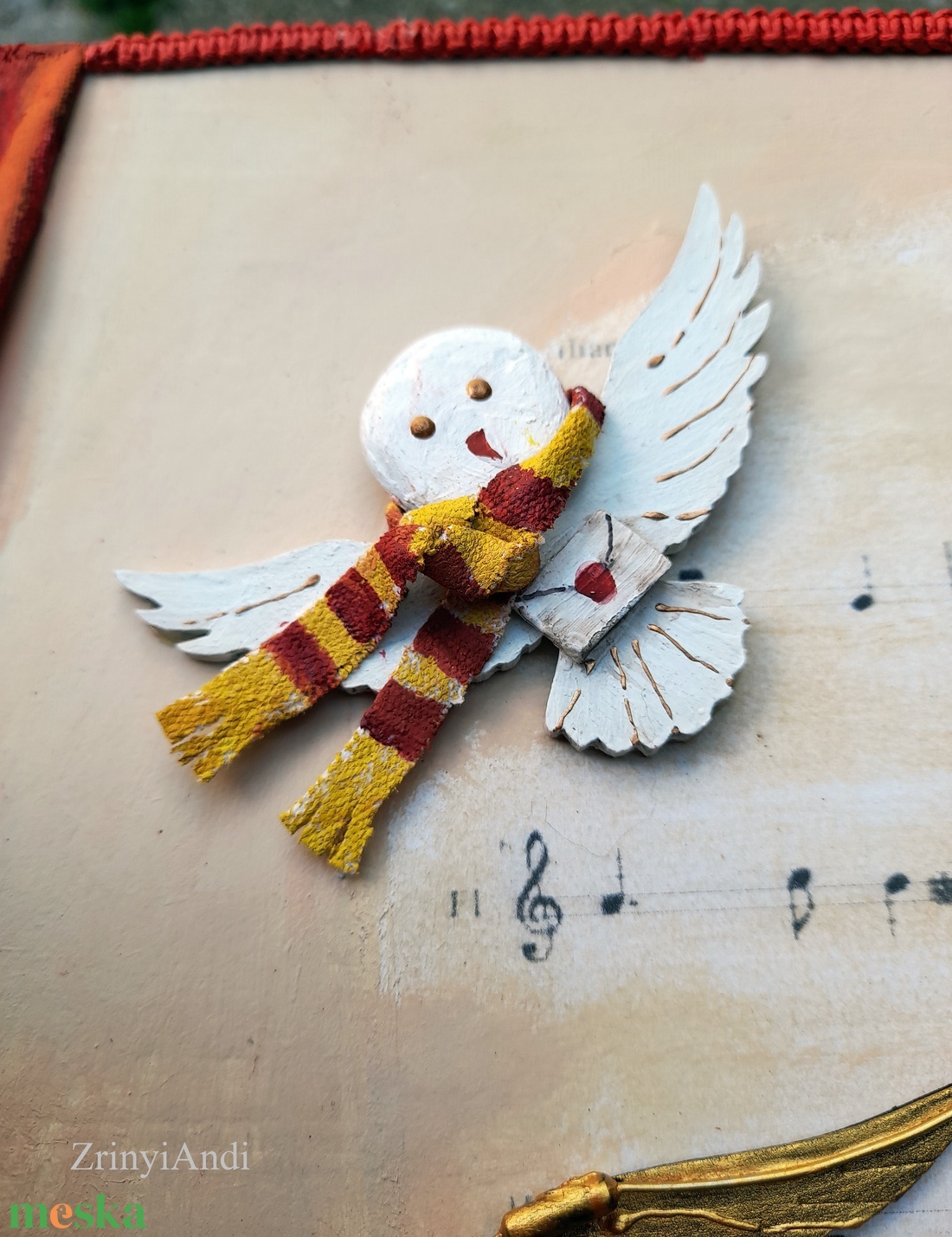 Harry Potter- Hedwig's theme. - otthon & lakás - dekoráció - fali és függő dekoráció - falra akasztható dekor - Meska.hu Harry Potter- Hedwig's theme. - otthon & lakás - dekoráció - fali és függő dekoráció - falra akasztható dekor - Meska.hu
