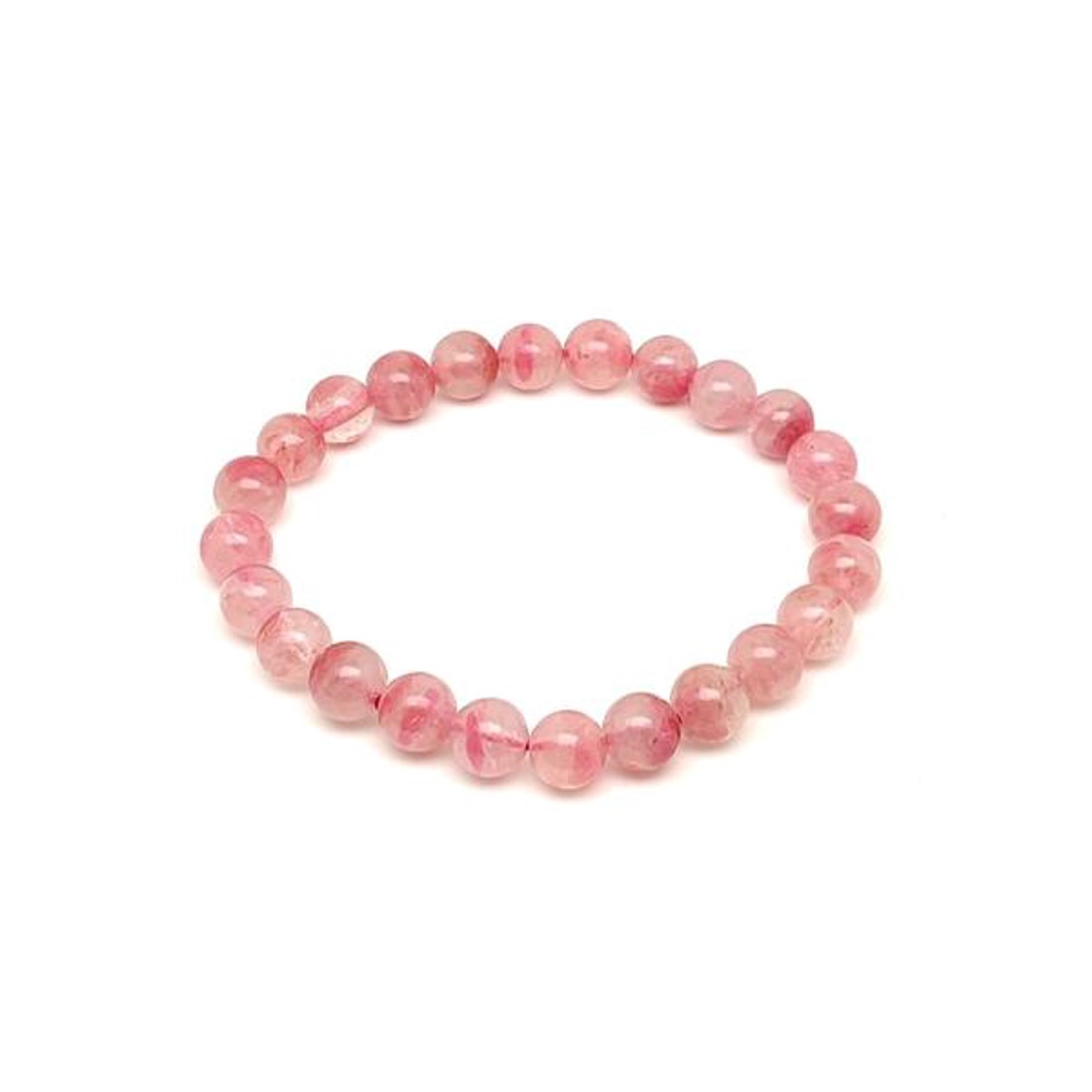 Thulit kvarccal golyó karkötő 89 mm - ékszer - karkötő - ásványkarkötő - Meska.hu