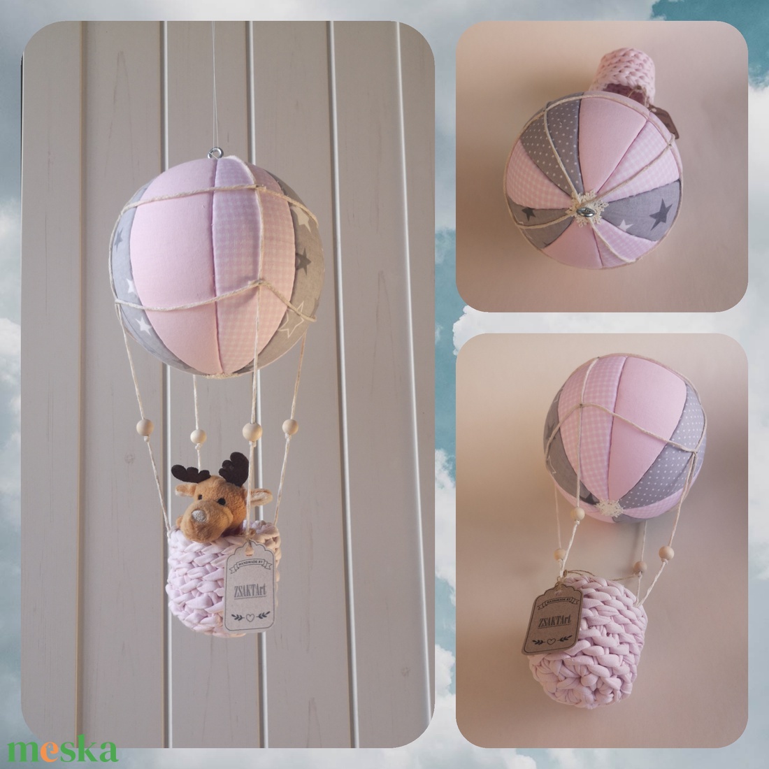 Hőlégballon gyerekszoba dekoráció (választható színben) - otthon & életmód - babaszoba, gyerekszoba - babaszoba dekoráció - Meska.hu Hőlégballon gyerekszoba dekoráció (választható színben) - otthon & életmód - babaszoba, gyerekszoba - babaszoba dekoráció - Meska.hu