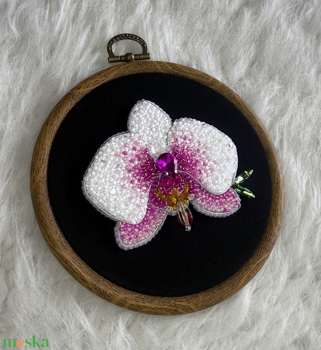Orchidea gyöngyhímzett kép - otthon & életmód - dekoráció - kép & falikép - 3d képek - Meska.hu Orchidea gyöngyhímzett kép - otthon & életmód - dekoráció - kép & falikép - 3d képek - Meska.hu