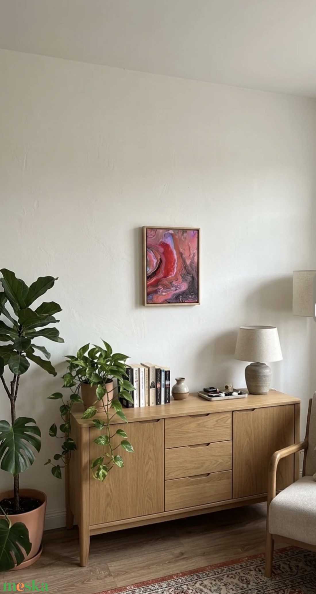 Akril �kavalkád fluid art festmény - művészet - festmény - akril - Meska.hu