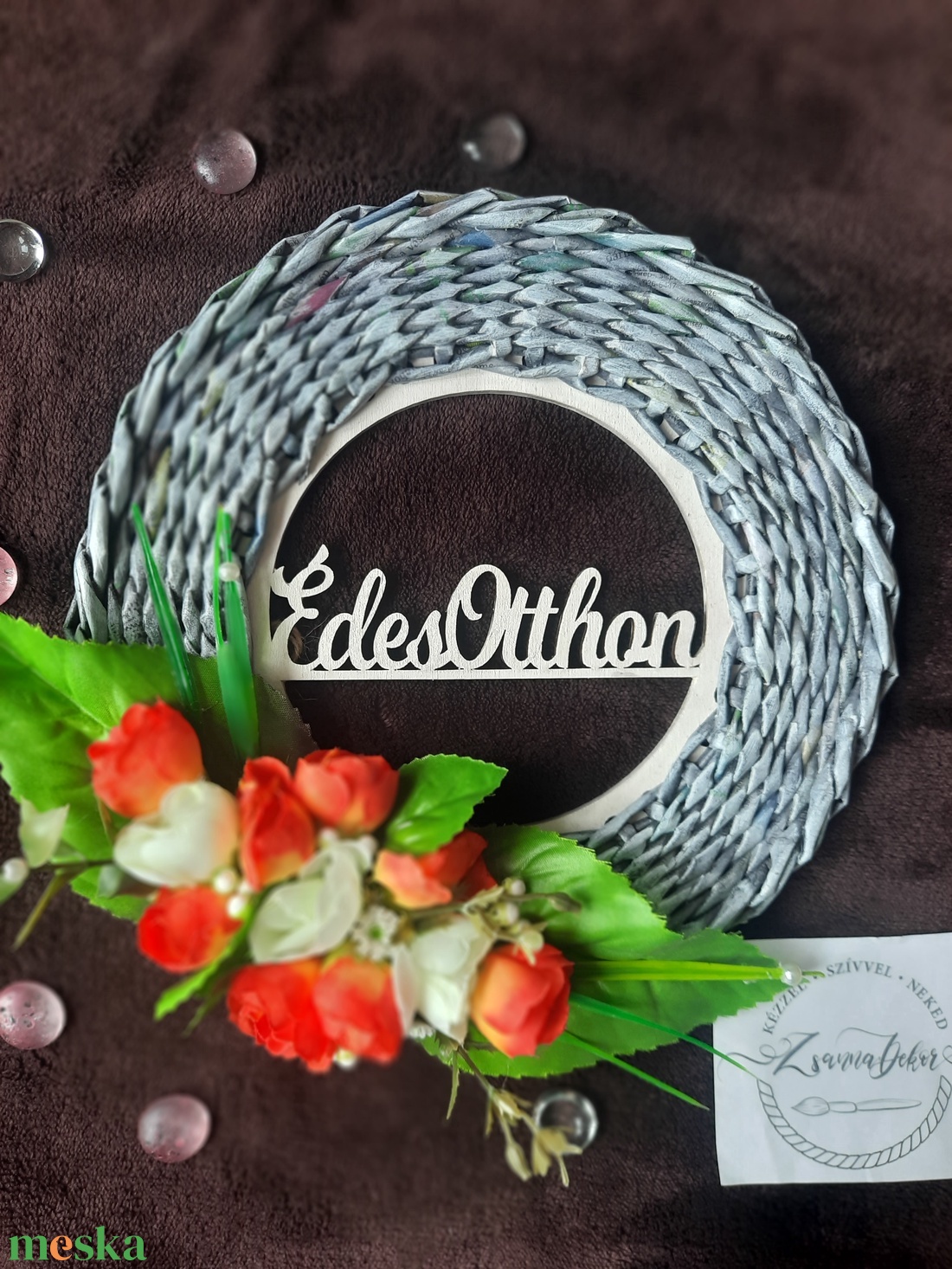 Édes Otthon kopogtató - otthon & életmód - dekoráció - ajtó- és ablak dekoráció - ajtódísz & kopogtató - Meska.hu Édes Otthon kopogtató - otthon & életmód - dekoráció - ajtó- és ablak dekoráció - ajtódísz & kopogtató - Meska.hu