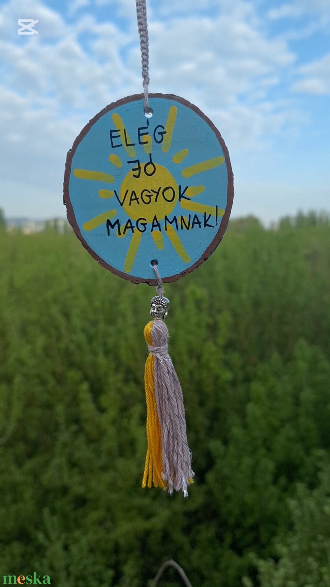 Pozitív Üzenetek dísz - otthon & életmód - dekoráció - fali és függő dekoráció - függődísz - Meska.hu