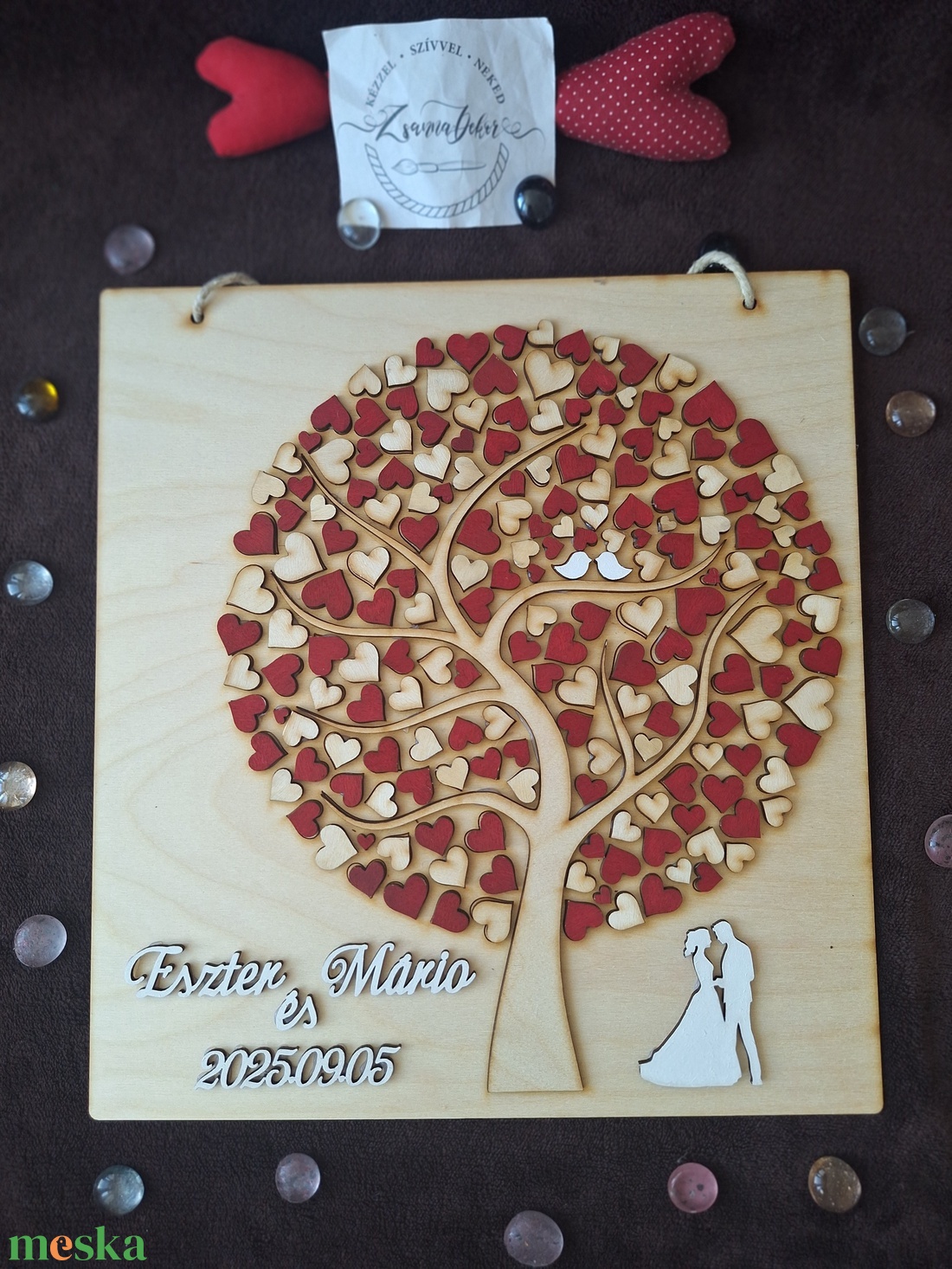 Esküvői ajándék - esküvő - emlék & ajándék - doboz - Meska.hu