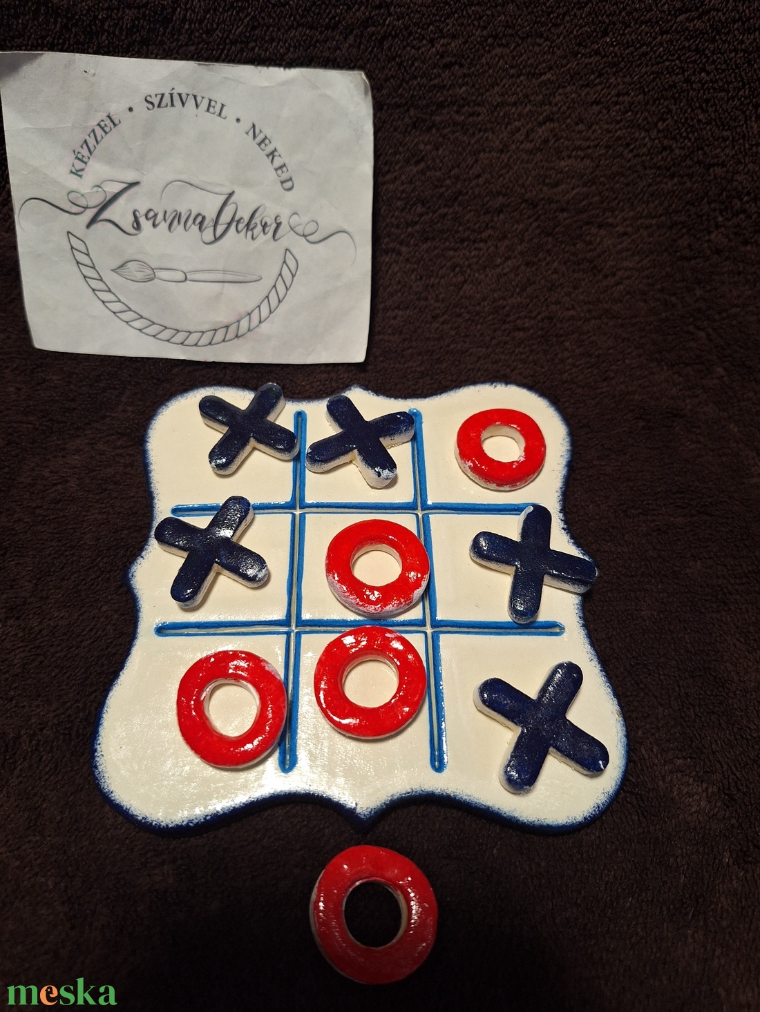 Amőba játék - játék & sport - készségfejlesztő és logikai játék - logikai játékok - Meska.hu