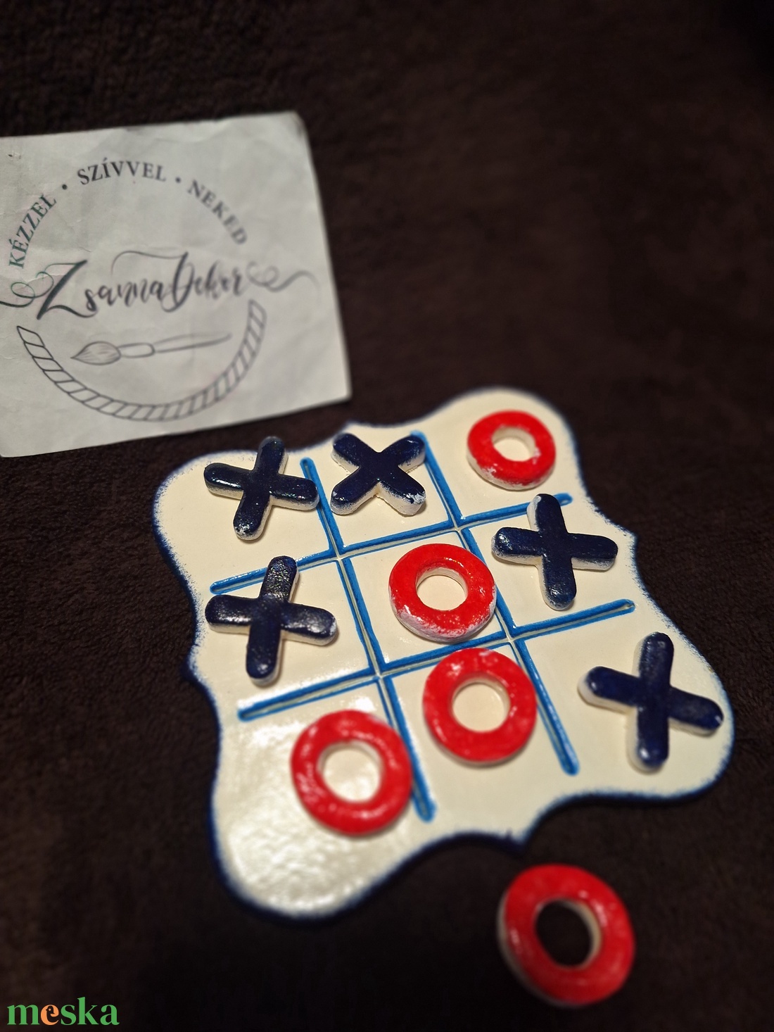 Amőba játék - játék & sport - készségfejlesztő és logikai játék - logikai játékok - Meska.hu