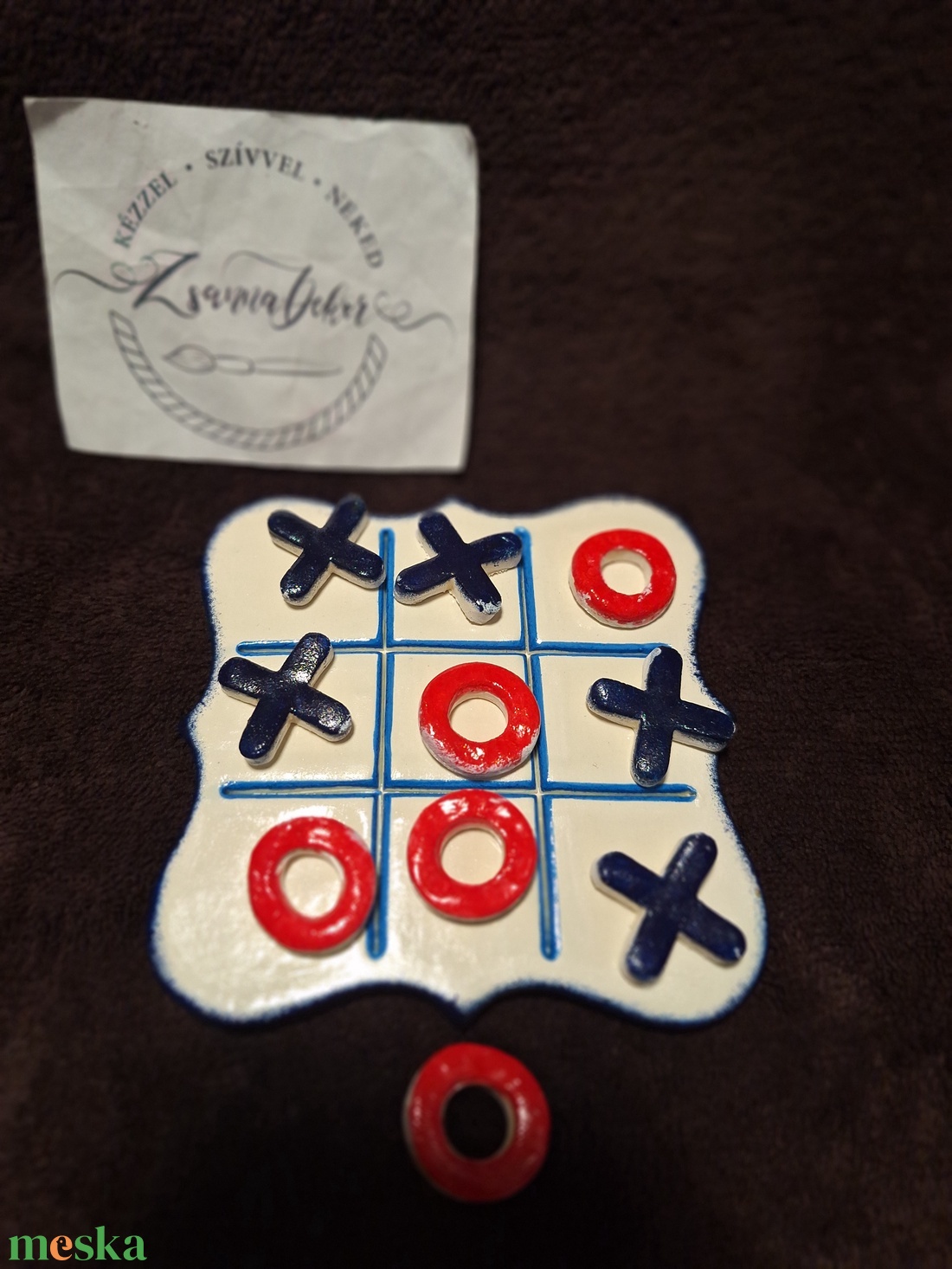 Amőba játék - játék & sport - készségfejlesztő és logikai játék - logikai játékok - Meska.hu