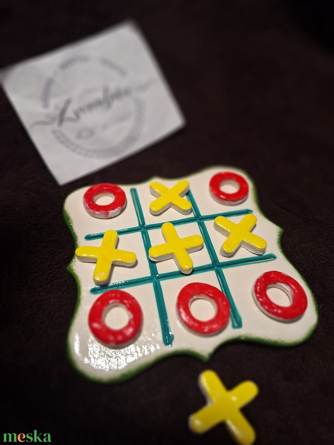 Amőba játék - játék & sport - készségfejlesztő és logikai játék - logikai játékok - Meska.hu